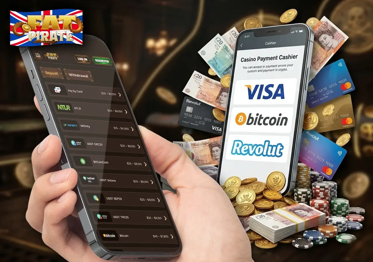 Secure crypto and card payment methods for online gambling